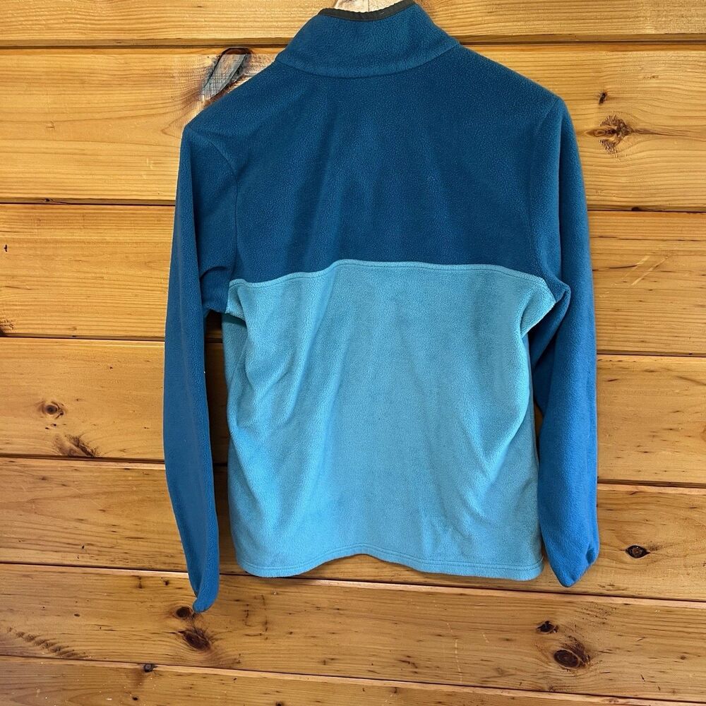 Columbia Fleece Pullover Sweater Sweatshirt Women's Medium Three Lakes Half Snap - Picture 4 of 4